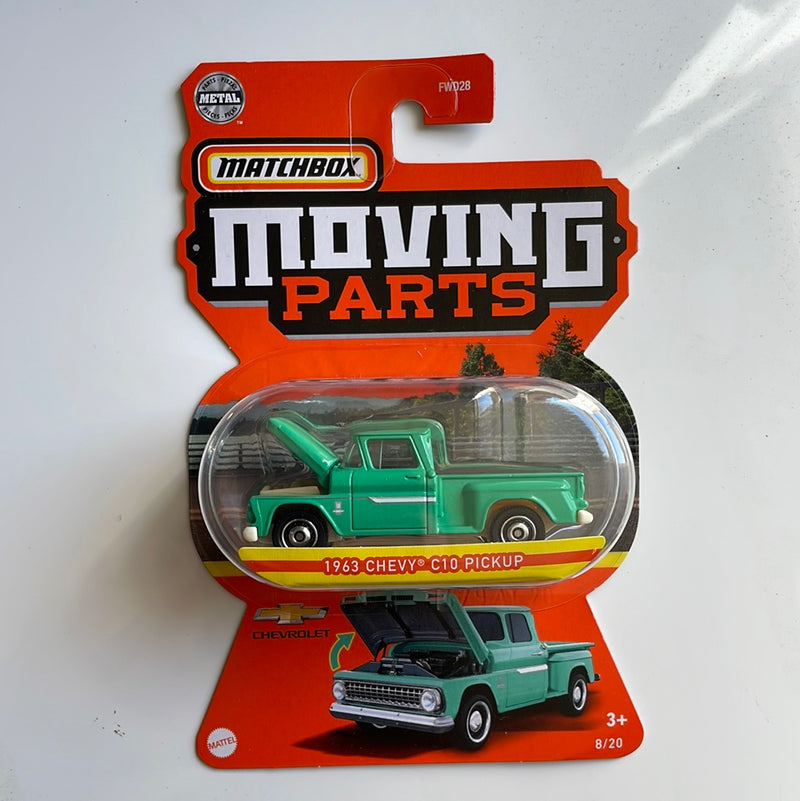 1963 Chevy C10 Matchbox moving parts