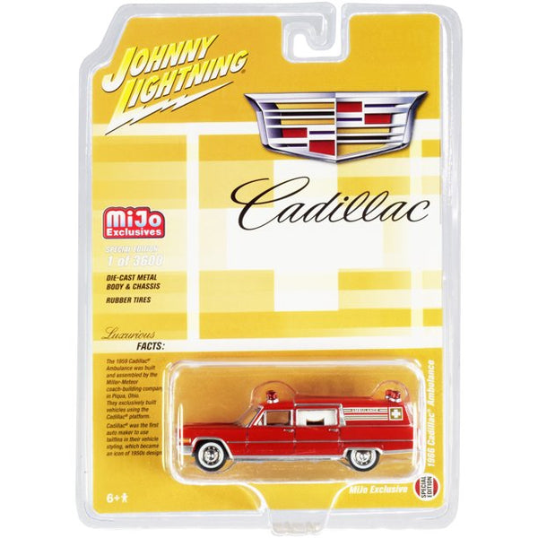 Johnny Lightning 1966 Cadillac Ambulance Special Limited Edition