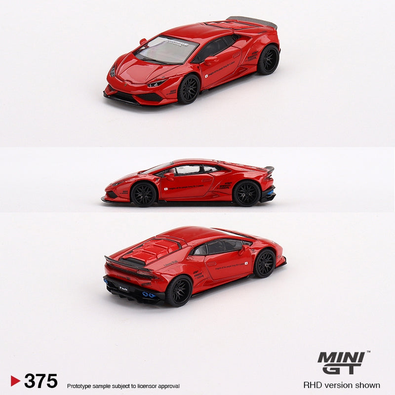 Lamborghini Huracan ver. 2 Red MiniGT 375