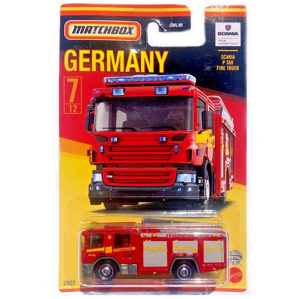 Matchbox | Best of Germany 2022 Scania P360 Fire