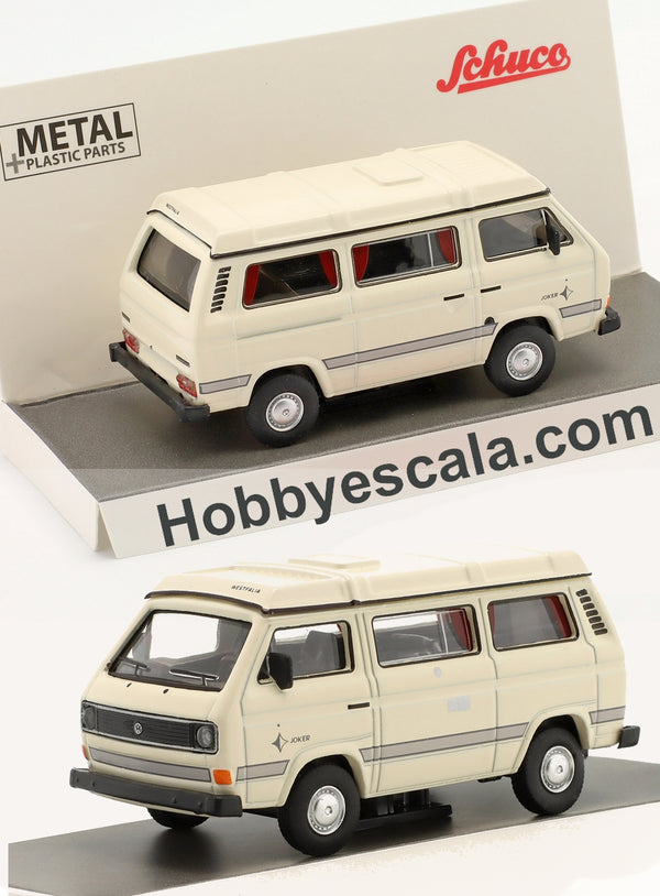 Volkswagen VW T3 camper Blanco 1:64 Schuco