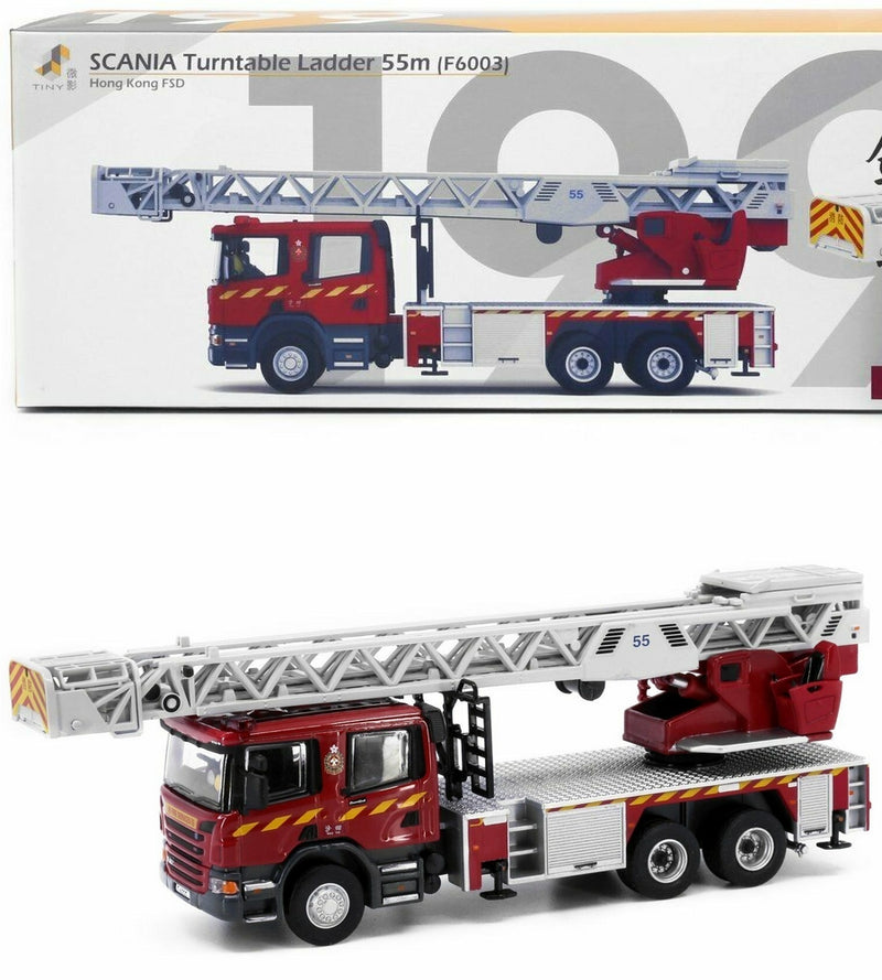 Tiny City Scania HKFSD Turntable Ladder 55M (F6003)