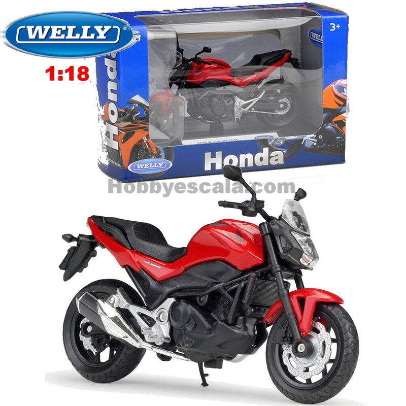 Honda NC750S 2018 Welly 1:18
